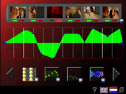 Rhythmic space screen